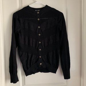 Select + Trend Button Front Long Sleeve Sweater Size Medium.